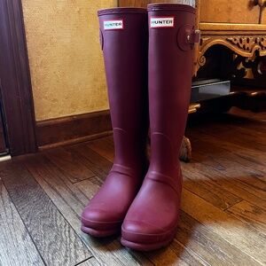 Hunter boots women’s size 9